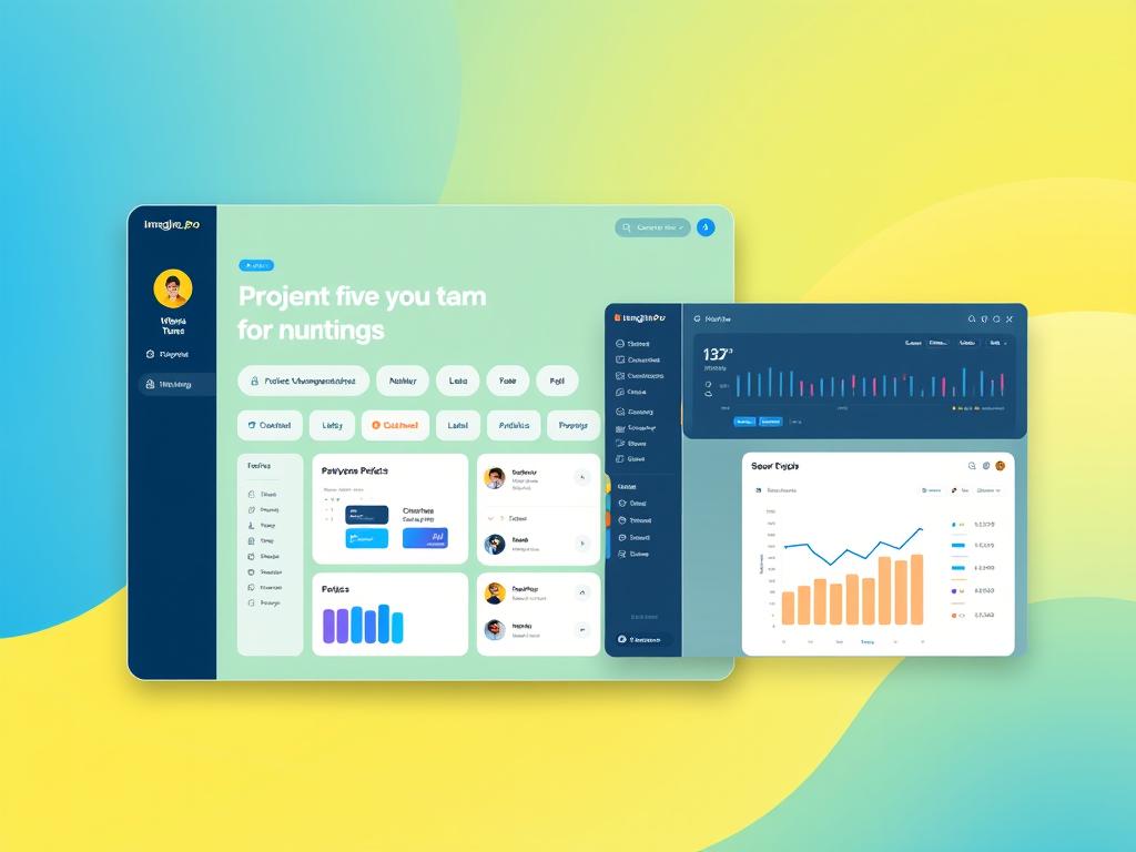 Plateforme web collaborative créée par imagin.pro avec interface utilisateur intuitive Plateforme web collaborative créée par imagin.pro avec interface utilisateur intuitive