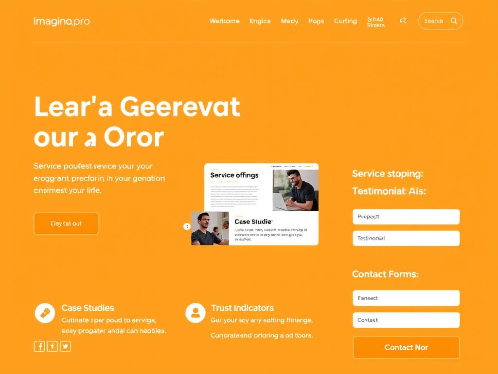 Site professionnel B2B développé par imagin.pro avec génération de leads intégrée Site professionnel B2B développé par imagin.pro avec génération de leads intégrée